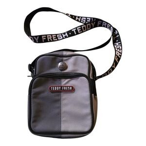 Teddy Fresh Crossbody Bag Grayscale Colorblock Purse